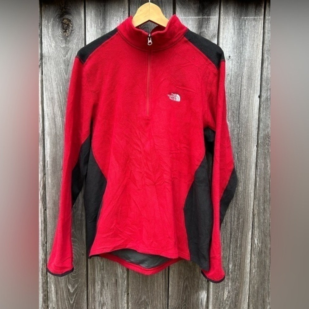 The North Face Lightweight Fleece 1/2 Zip Sweater Large